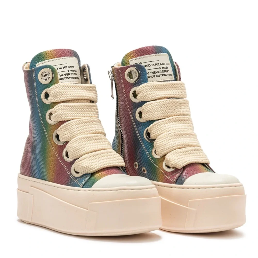 - CRISTIAN ZEROTRE CHROMETEMP CALIPSO 600 RAINBOW LEATHER New